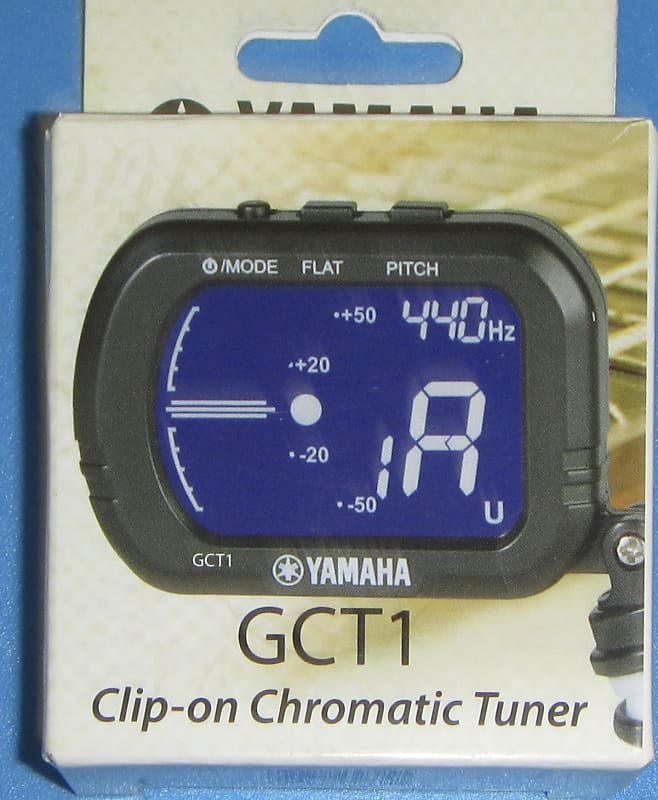 Yamaha GCT1 Chromatic tuner 2020's Black Reverb