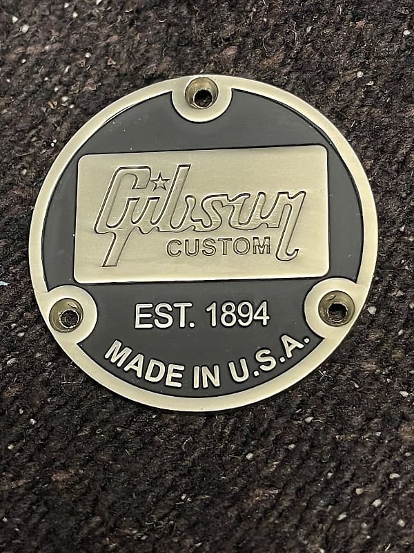 Gibson Custom Shop Les Paul Toggle Switch Plate Cover 2021 | Reverb