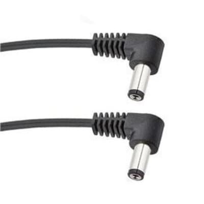 Voodoo Lab PPBAR-R24 Pedal Power Cable 2.1mm Barrel (Regular Polarity, Right Angled, 61cm) for sale