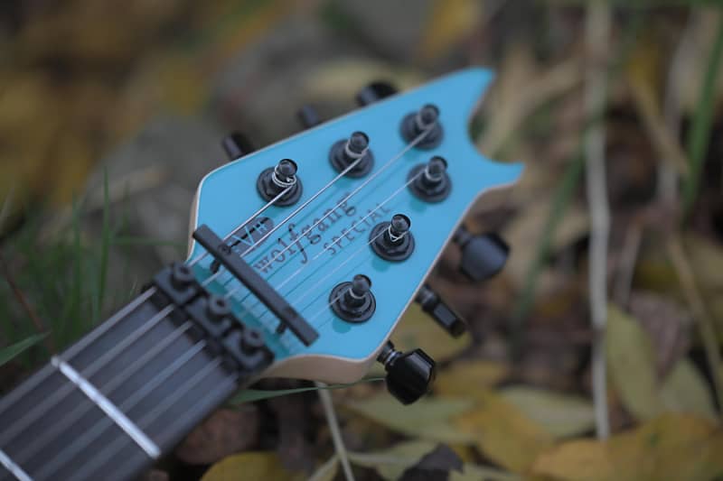 EVH Wolfgang Special, Ebony fingerboard - Miami Blue | Reverb EVH Wolfgang Special, Ebony fingerboard - Miami Blue | Reverb