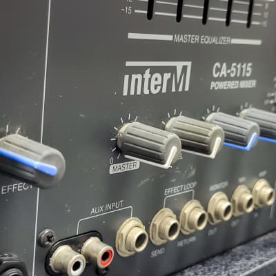 inter-M CA-5115 5-input Mono Powered Mixer image 5