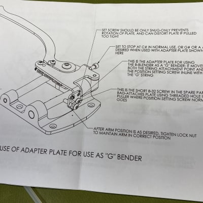 B-BLENDER, Converts Your Bigsby Into A B Or G-Bender | Reverb