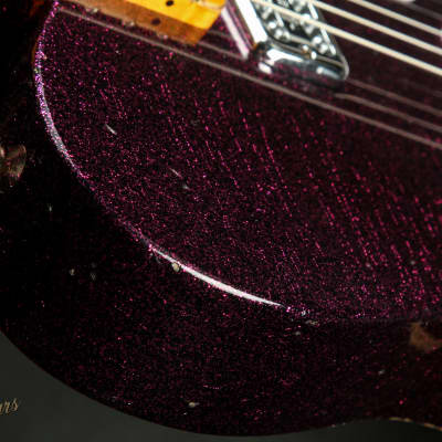 Fender Custom Shop Limited Edition Caballo Tono Ligero Telecaster Relic - Aged Magenta Sparkle image 15