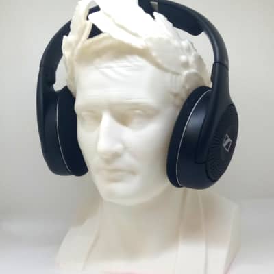 Emperor Napoleon Headphone Stand! Headset Holder Rack, Military Statesman Hanger Bust. Game/Hip Hop image 1