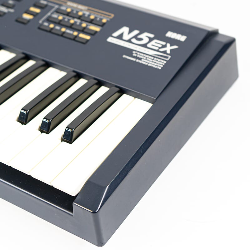 KORG シンセサイザー N5EX 動作確認済み 美品】KORG N5EX シンセサイザー ソフトケース付き ブラック