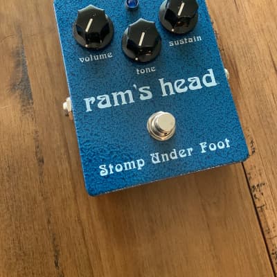 Stomp Under Foot Ram's Head (Violet Version) Fuzz Pedal