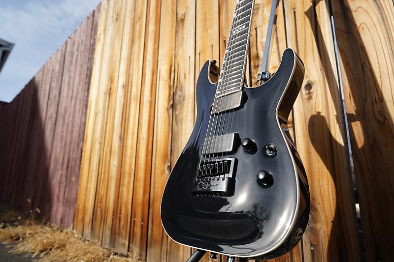 ESP LTD E-II Horizon NT-7 Evertune Black 7-String Electric