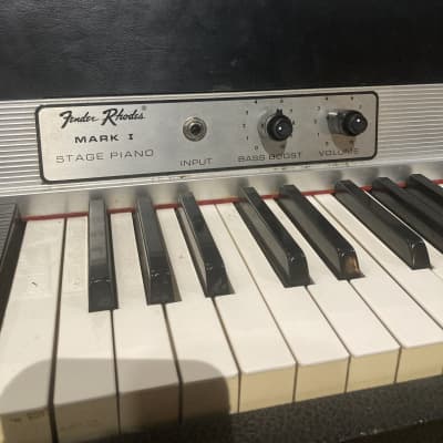 Fender Rhodes Mark I Stage 73-Key Electric Piano 1969 - 1974 - Black Rounded Top image 8