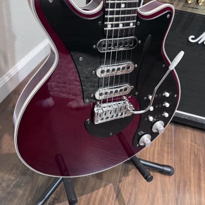 Brian May Guitars BMG  Red Special  2019-2021 - Antique Cherry gloss polyurethane finish image 5