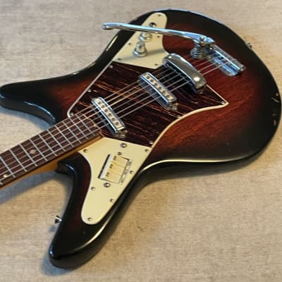Vintage 1967 Era Ibanez Solid Body Electric Guitar Bizarre Series MIJ Japan RARE image 9