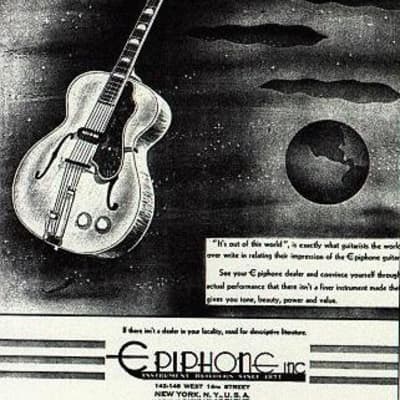 1947 Epiphone Zephyr Deluxe “Black Beauty” image 12