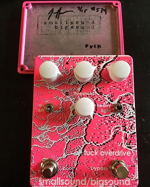 ギター smallsound bigsound fuck over drive Smallsound/Bigsound Fuck Overdrive - What To Know & Where To
