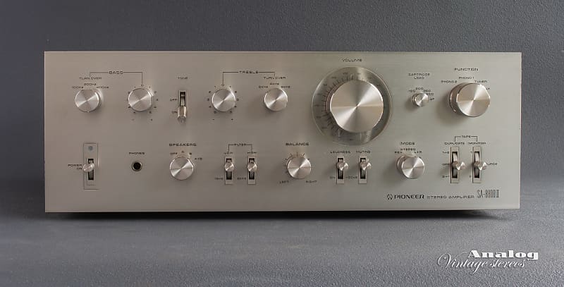 Pioneer SA-8800ll=8500ll and SA-8900II = SA-9500II, 1976