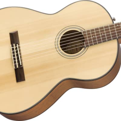 Fender CN-60S Classic Design Series Nylon String Concert Acoustic, Natural image 5