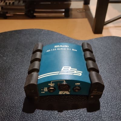 BSS Audio AR-133 Active D.I Box Black/Teal | Reverb