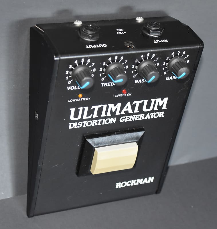 Rockman Ultimatum Distortion Generator 1994 - Black | Reverb