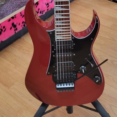 Ibanez Prestige RG770DX Reissue Ruby Red with Hard Case | Reverb