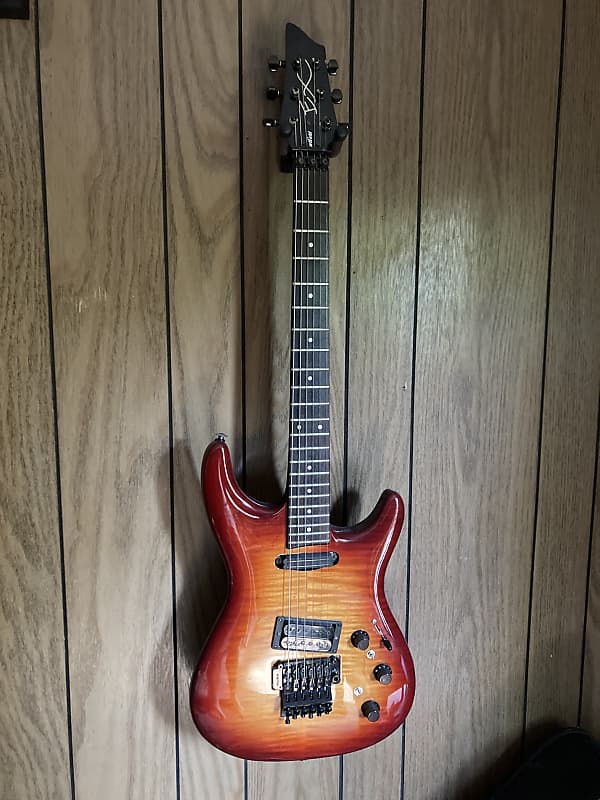SUPER SALE! Rare Custom 1989 Fender Heartfield EX-2 - Antique Burst! image 1
