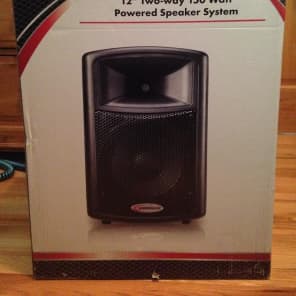 Harbinger aps12 cheap powered speaker