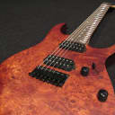 2014 Ibanez RG7421PB-CBF RG Standard 7-String Guitar Charcoal Brown Flat