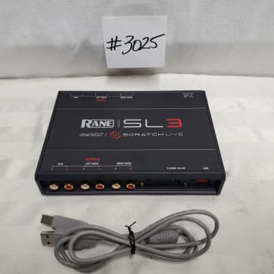 RANE SL3 SERATO SCRATCH LIVE 3 INTERFACE #3025 GOOD USED