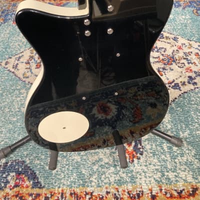 Tom Hamilton's Aerosmith, Danelectro Baritone Bass Signed! Authenticated! Black (#20) image 23