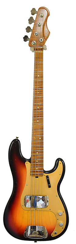 Shabat Panther Bass 3-Tone Sunburst RFM image 1