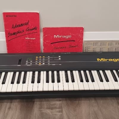 Ensoniq Mirage DSK-8 Digital Sampling Keyboard 1984 - Grey