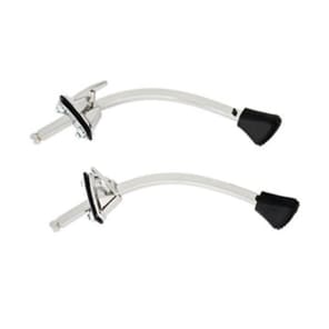 Ludwig 1/2" Classic Curved Bass Drum Spurs (Pair) image 2