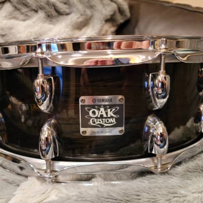 Yamaha Maple Custom Snare MSD-0106 1991 Black Maple | Reverb Canada