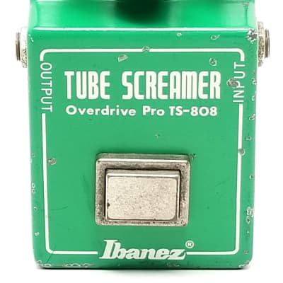 vintage Ibanez TS808 Tube Screamer Overdrive Pro, Very Good Condition, ts-808 tubescreamer image 1