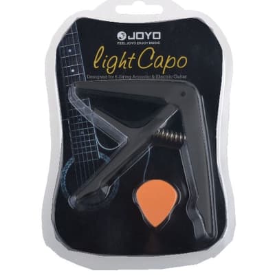 JOYO JCP-01 Guitar Capo 4 Acoustic, Electric,  Classic Trigger Quick Change Key Clamp + Pick image 8