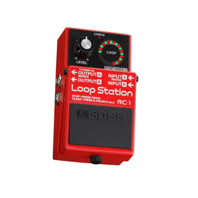 BOSS RC-1 Loop Station with Innovative Loop Indicator, Battery, AC Power, and Flexible External Foot-Switching Capabilities image 5