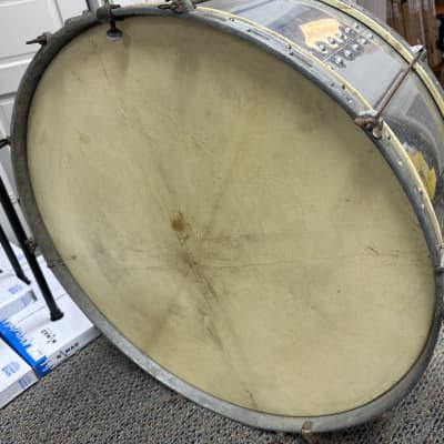 Rare Vintage Barry Drum Co. Collapsable Bass Drum 1923 - Aluminum image 6
