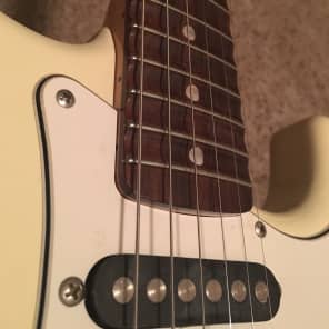 Fender Japan Stratocaster Olympic White With Scalloped Fingerboard image 1