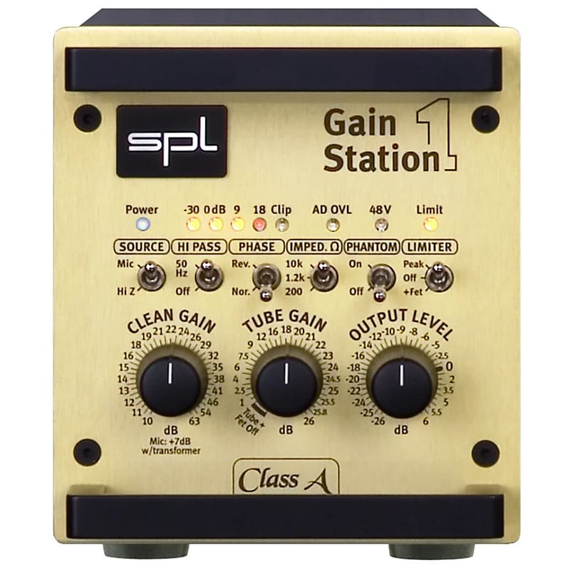 SPL 2272 Gainstation 1 Tube Microphone Preamp | Reverb