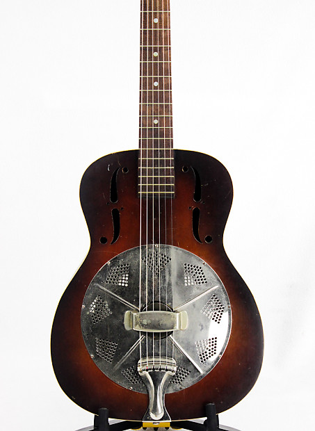 National Trojan 1935 1936 vintage wood Resonator acoustic guitar 10017774