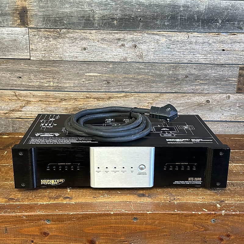 (16917) Monster Power HTS 2600 Power Supply, Conditioner, & Reverb