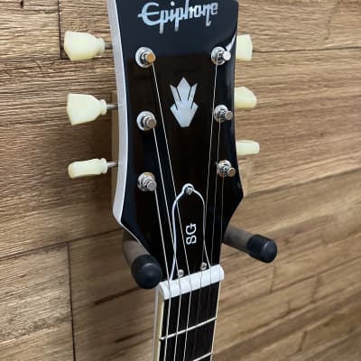 Epiphone SG Standard Electric Guitar 2023- Alpine White 6lbs 10oz. New! image 9