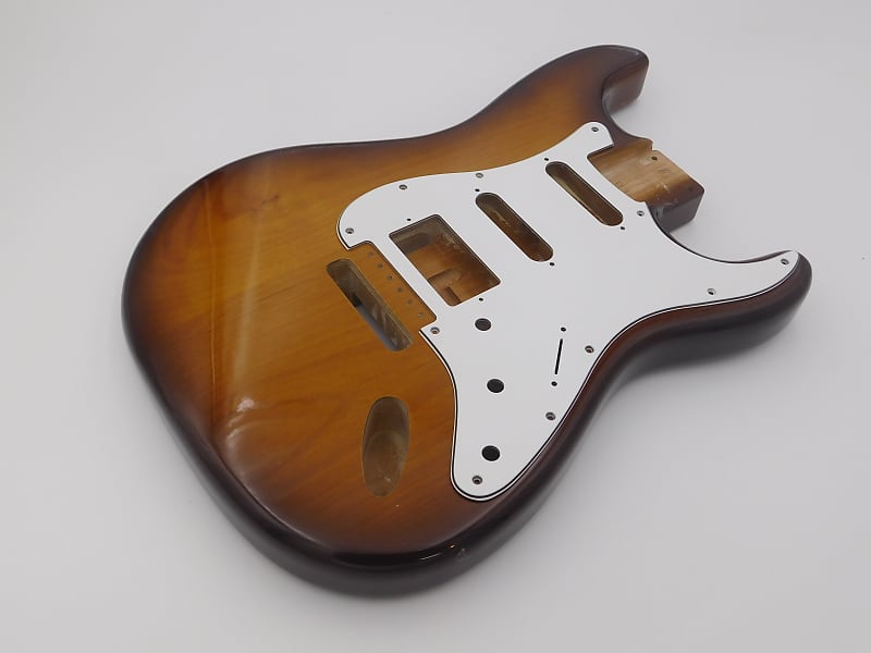 4lbs 3oz BloomDoom Nitro Lacquer Aged Relic Honey Burst HSS