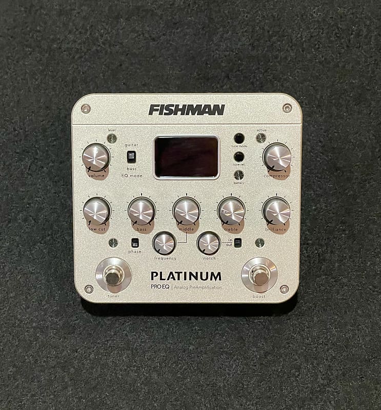 Fishman Platinum Pro EQ / DI Analog Preamp