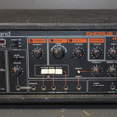 Roland Mick Ronson Owned Roland RE-501 Chorus Echo Effect Unit – Used - Black Tolex