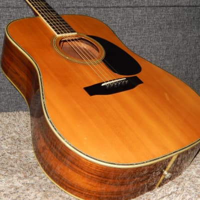 MADE IN JAPAN 1978 - MORRIS W50 - ABSOLUTELY TERRIFIC - MARTIN D41 STYLE - ACOUSTIC GUITAR image 3