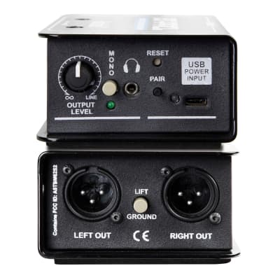 Radial Engineering BT-Pro V2 Stereo Bluetooth Phantom Powered Direct Box XLR Out image 3