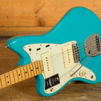 Fender American Professional II Jazzmaster | Maple - Miami Blue - Left-Handed image 5