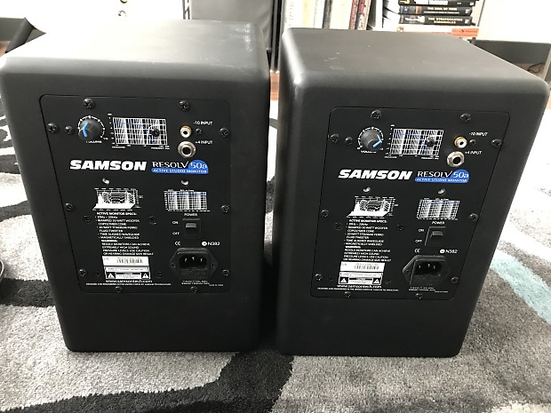 [オマケ付] SAMSON RESOLV 50a パワード スピーカー ペア Samson Resolv 50A Active Studio Monitor Pair - Evolution Music
