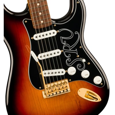 Fender Stevie Ray Vaughan Stratocaster Guitar, Pau Ferro Fingerboard, 3-Color Sunburst image 3