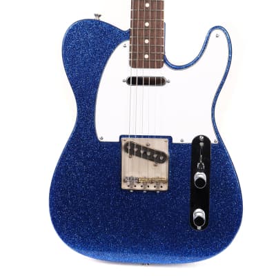 Crook T-Style Guitar Blue Sparkle Used for sale