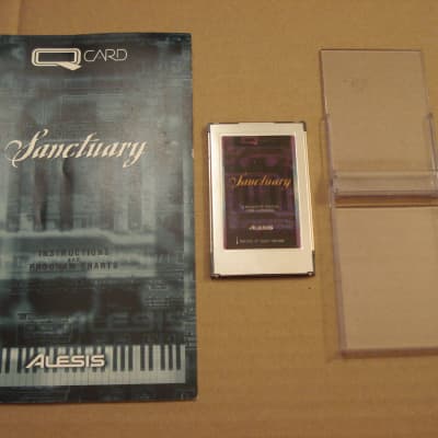 Alesis Q Card Qcard Sanctuary 8MB for Quadrasynth, QSR, S4 / Plus, QS6, QS7, QS8