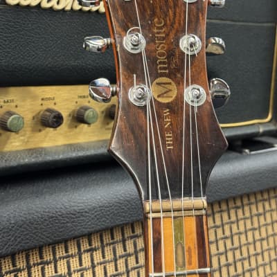 Mosrite Brass Rail 70s Red Burst image 3